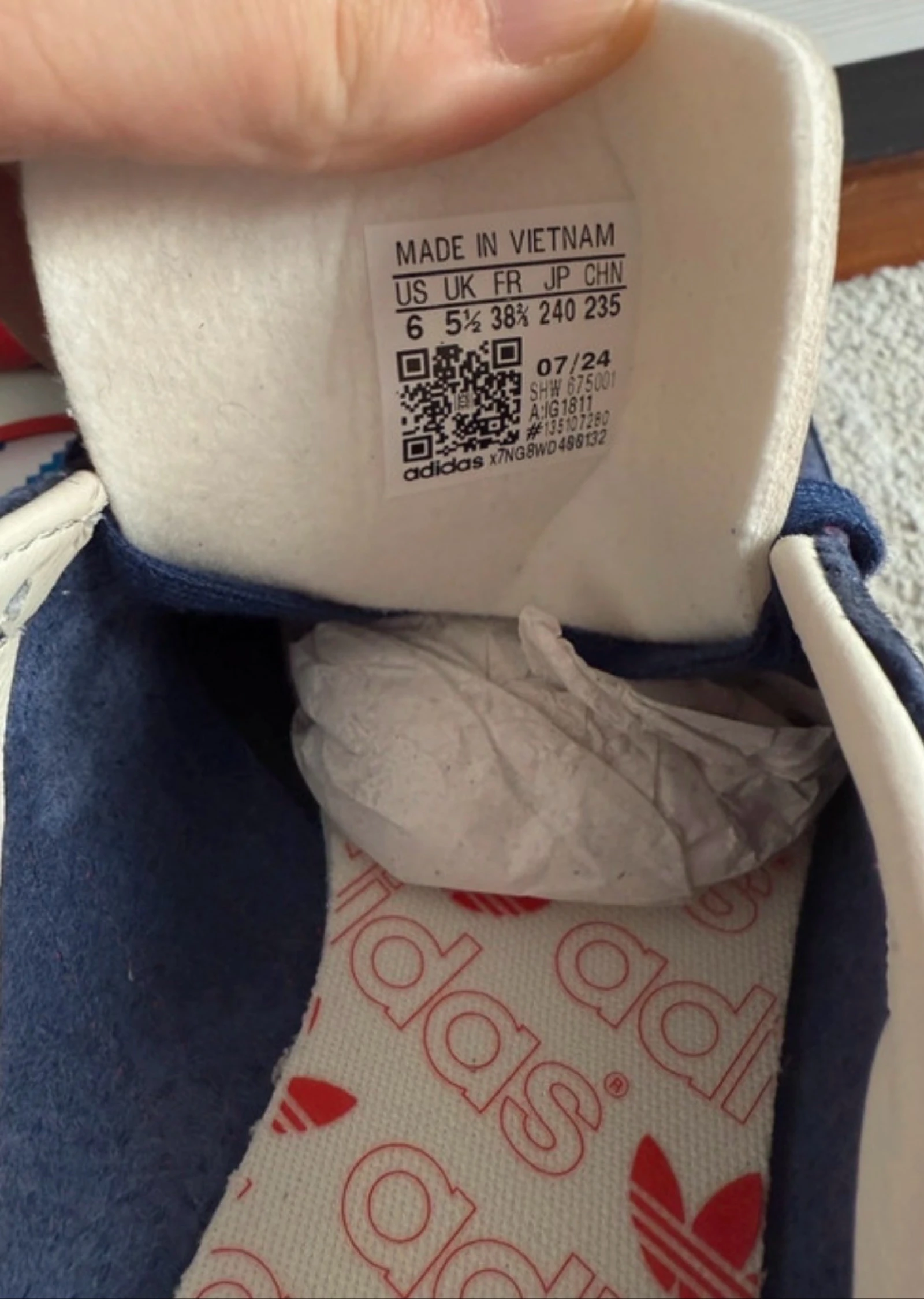 Tênis Adidas Java Novos (Tamanho 38 2/3) – photo 6